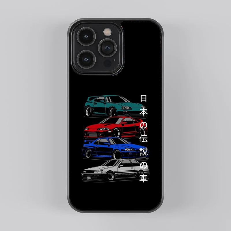 JDM Legends Premium Glass Case