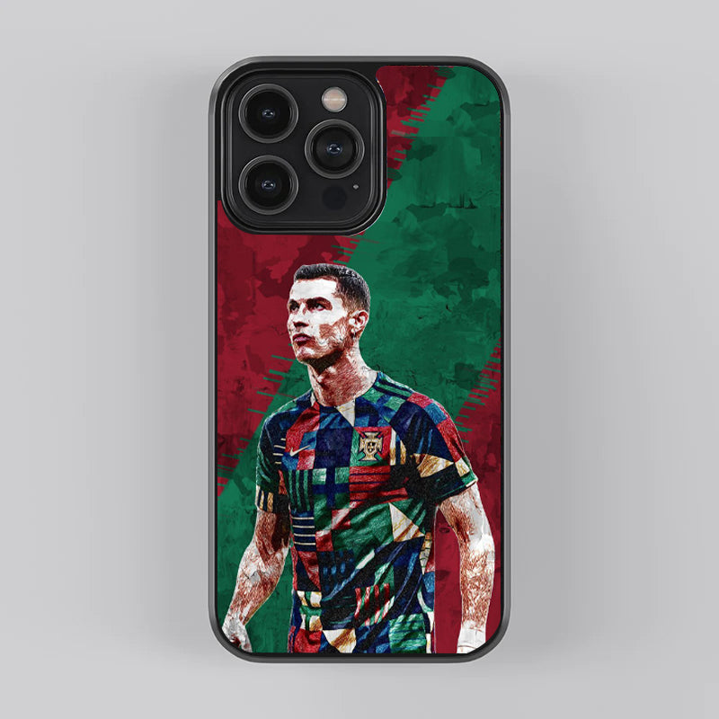 CR7 the portugal's  power house Premium Case