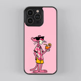 Pink Panther Summer Premium Glass Case