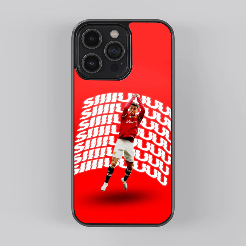 Ronaldo SIU Premium Glass Case