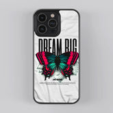 Dream Big, Live Bigger Premium Glass Case