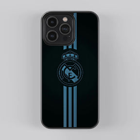 Real Madrid FC Logo Premium Glass Case