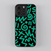 Abstract Pop Art Premium Glass Case