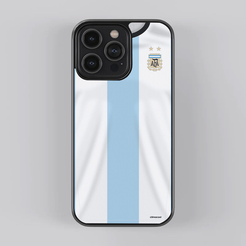 Argentina Jersey Premium Glass Case