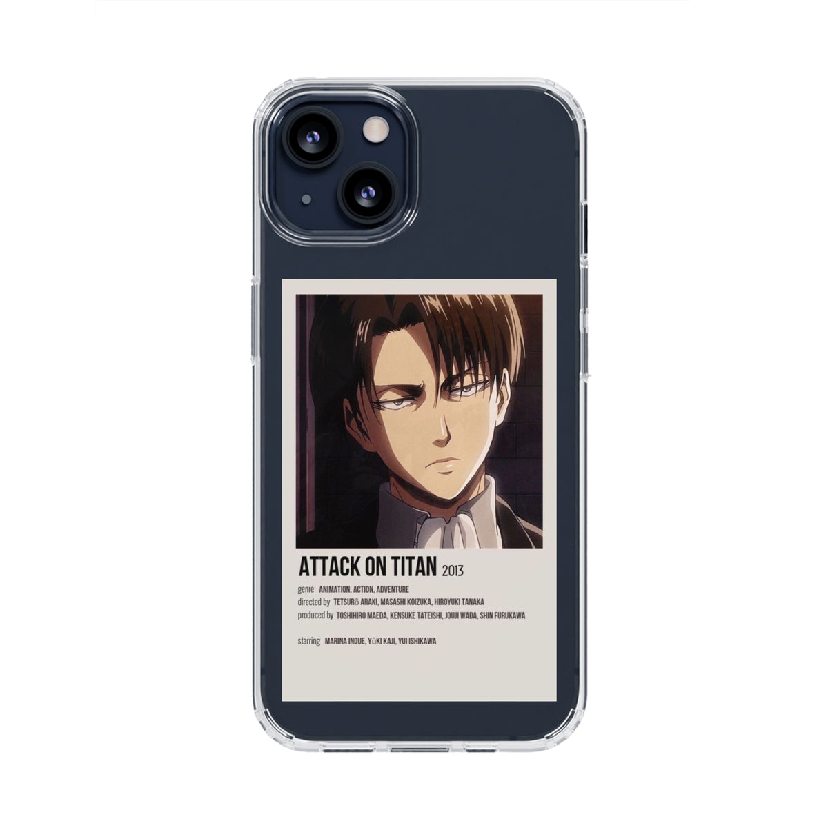 Attack On Titan Premium Transparent Case