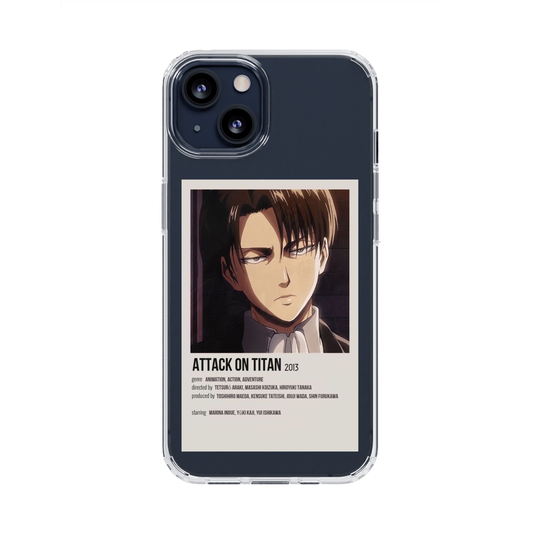 Attack On Titan Premium Transparent Case