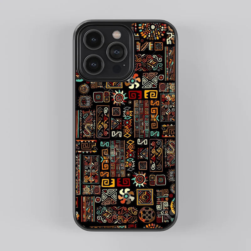 Aztec Mexican Premium Glass Case