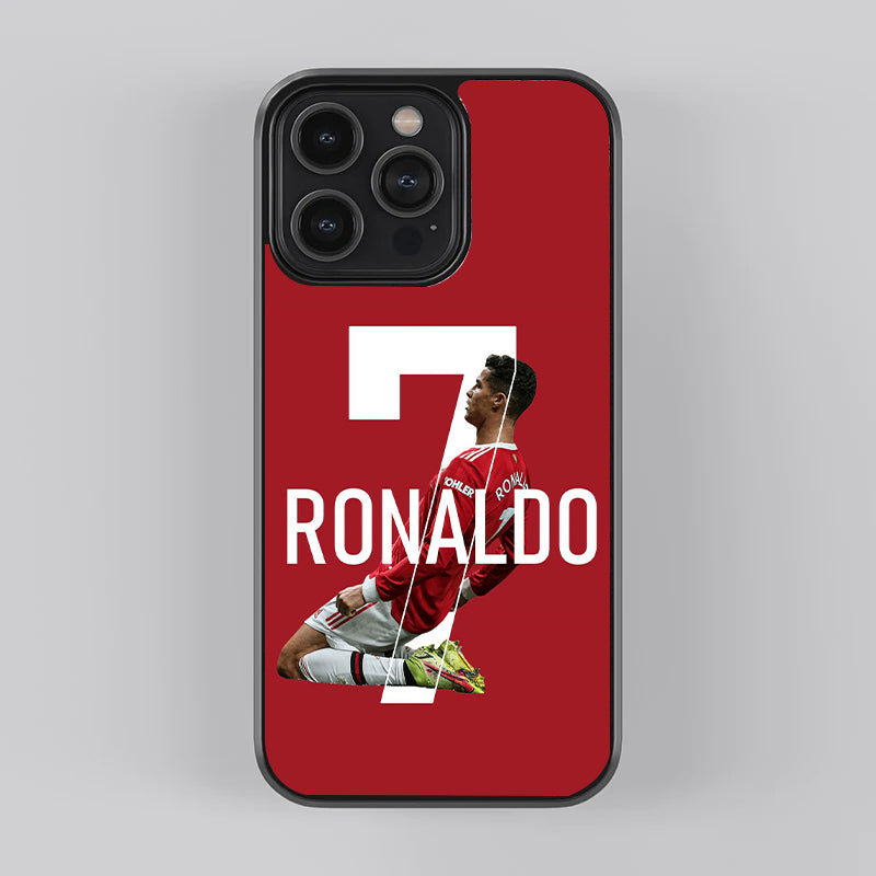 CR7 Celebration in Red BG Premium Case