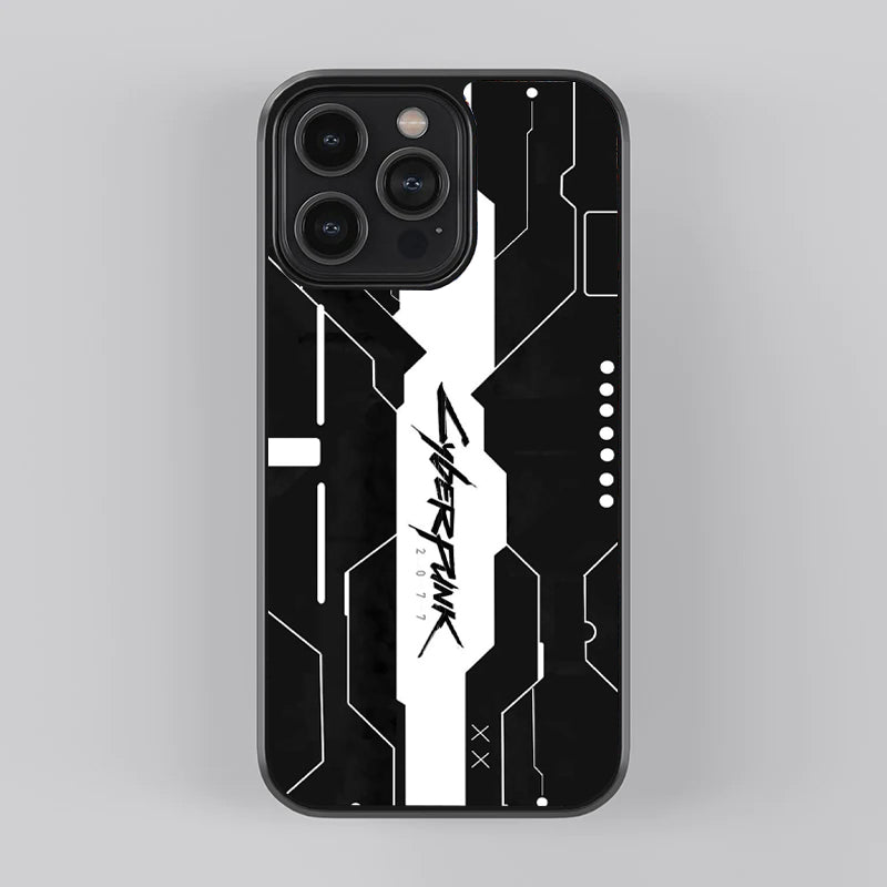 Cyberpunk 2077 Art Premium Glass Case