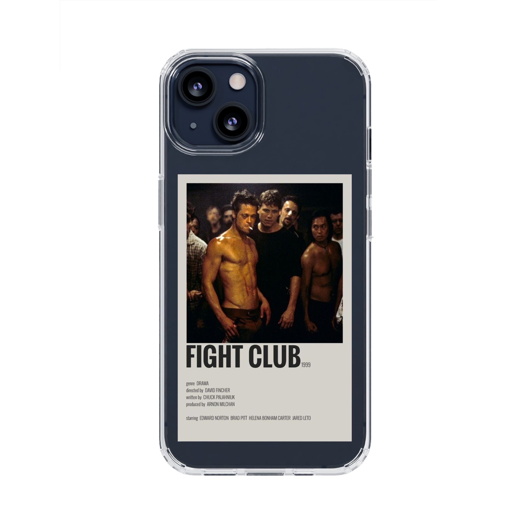 Fight Club Premium Crystal Transparent Case