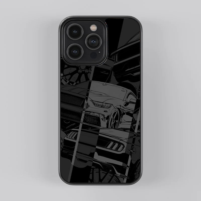 Ford Mustang Drawing Premium Case