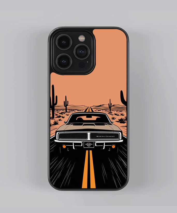 Through the desert premium phone case