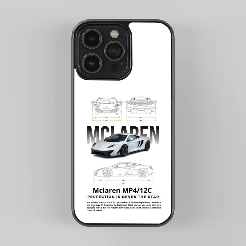 MP4-12C Car Premium Glass Case