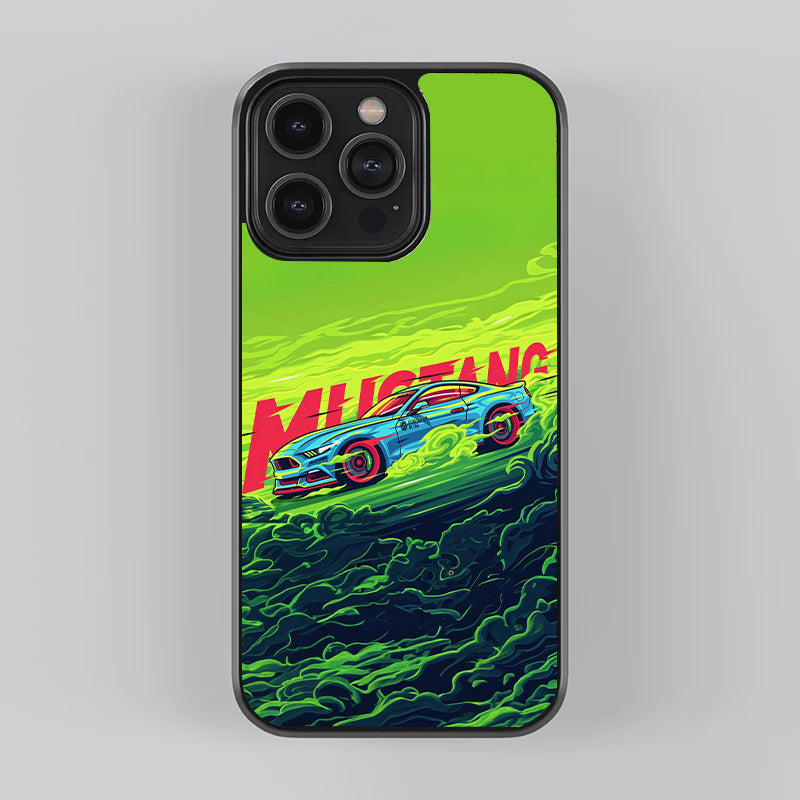 Mustang GT Green Premium Case