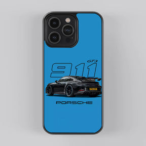 Porsche 911 Blue Premium Case