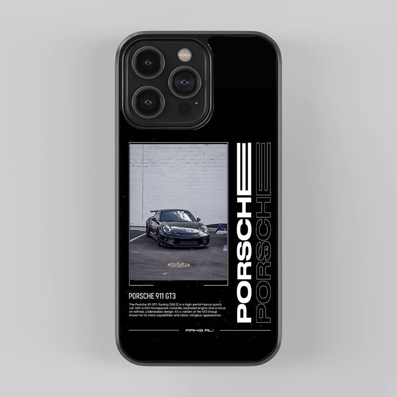 Porsche 911 GT3 Premium Glass Case