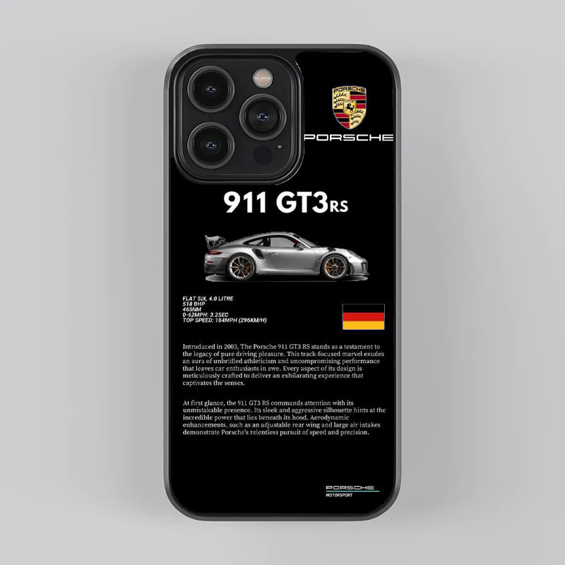 911 GT3 RS Collector’s black Edition Premium Case