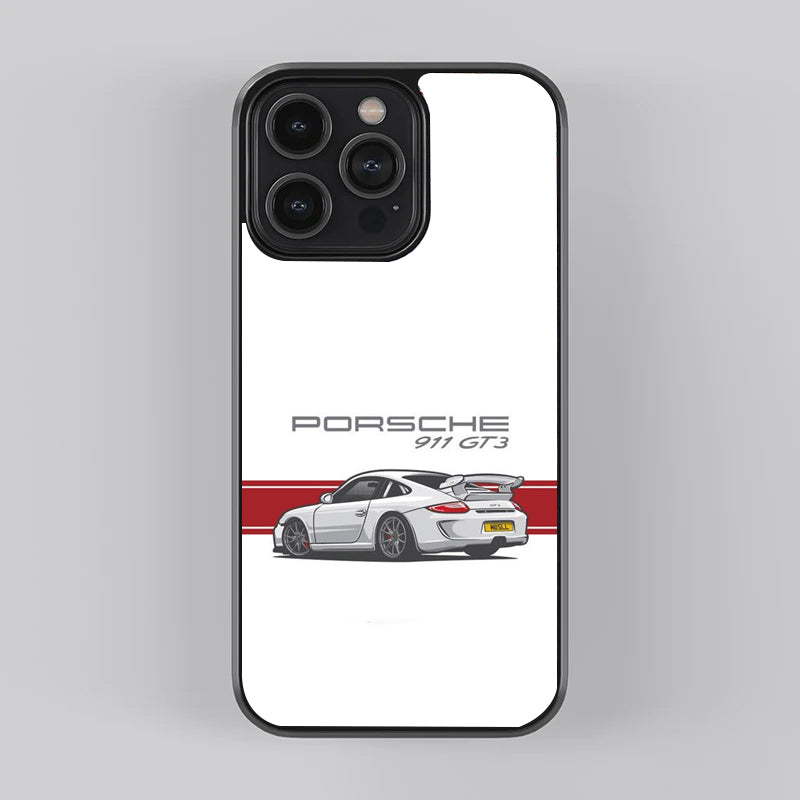 Porsche GT3rs Car Premium Glass Case