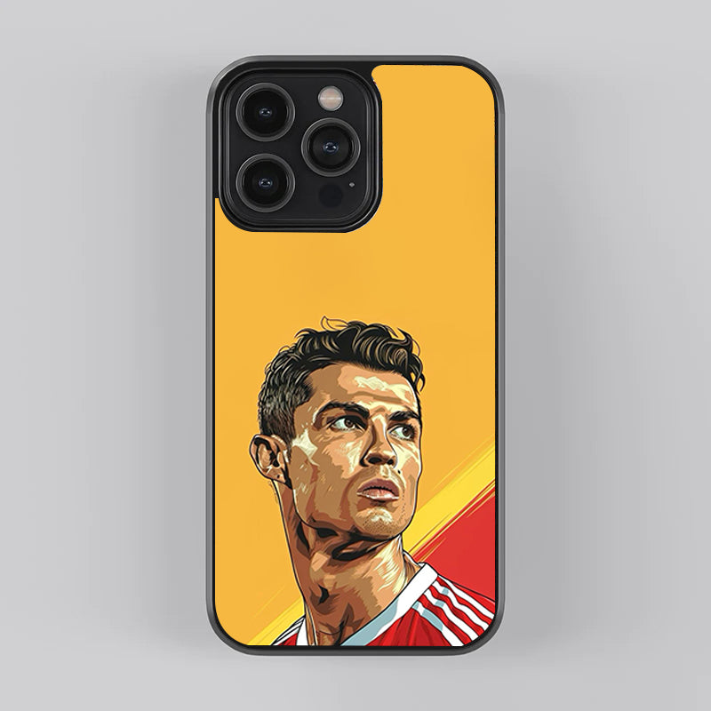 Ronaldo Yellow Bg Premium Case