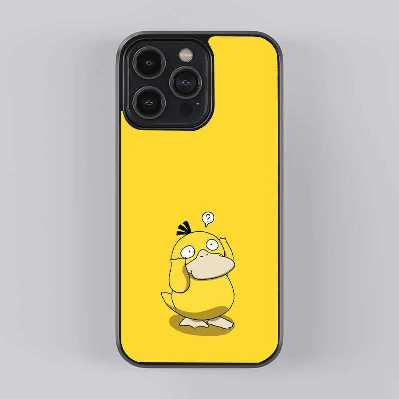 Yellow Psyduck Premium Glass Case