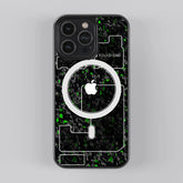 Carbon Fiber Fusion Series Green for Android and Ios