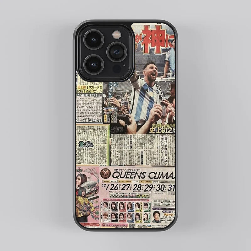 Messi World Cup Tribute premium case