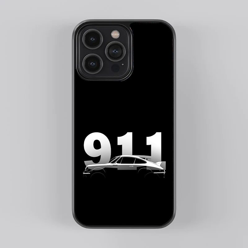 Porsche 911 in B/W Premium Case