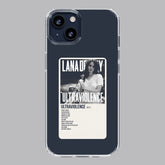 lana del rey ultraviolence  poloroid premium transparent case